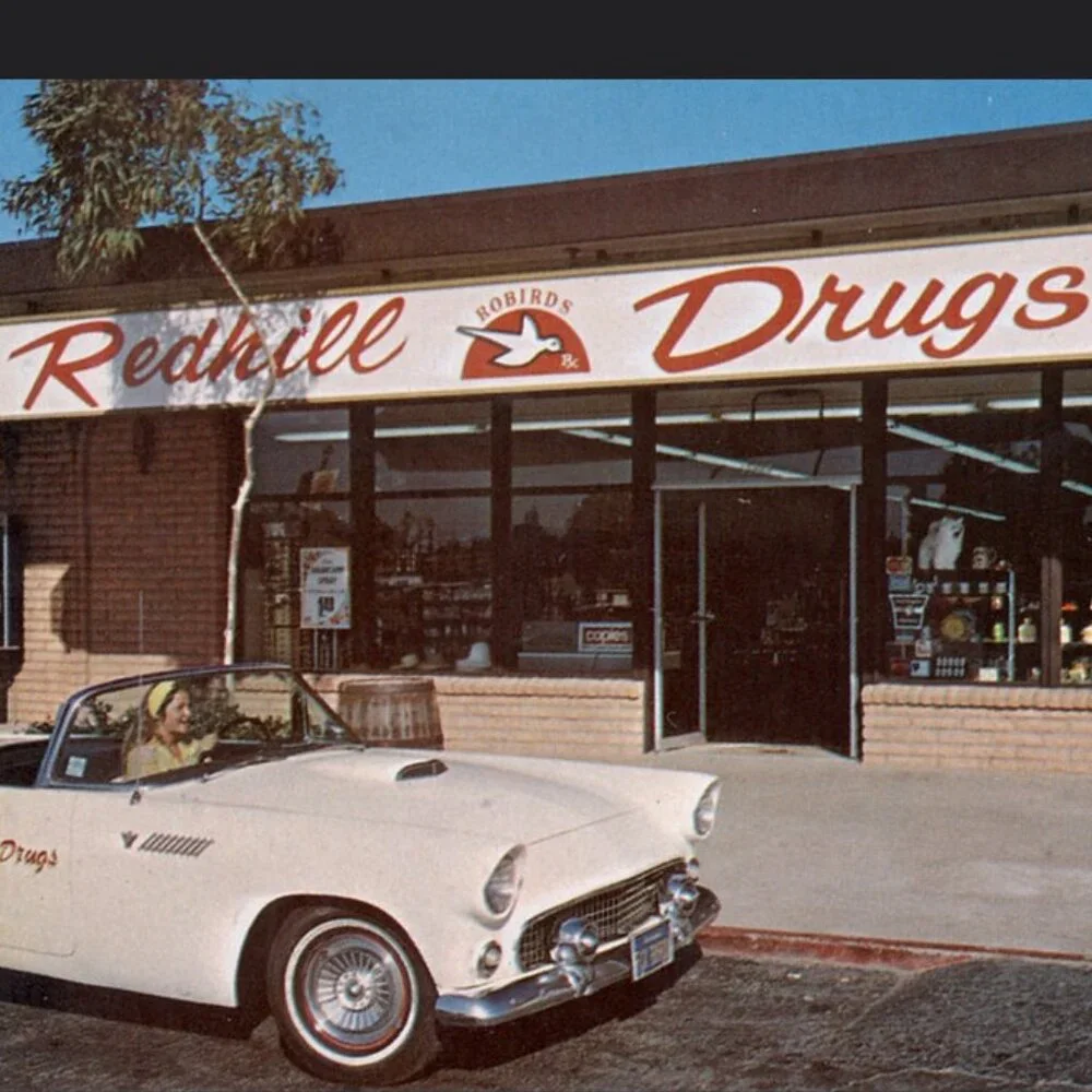 Vintage Rx prescription labels Unused pharmacy labels ephemera Redhill Drugs